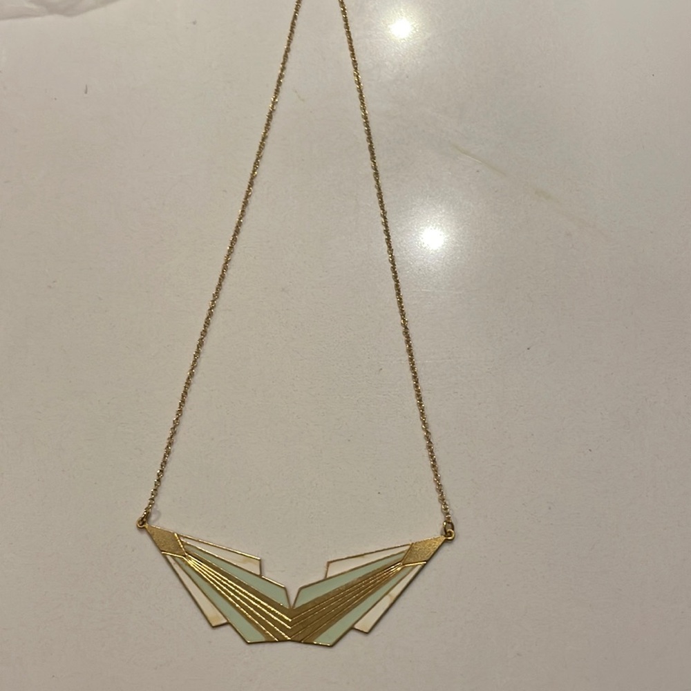 Beautiful Schlomit Ofir gold plated necklace